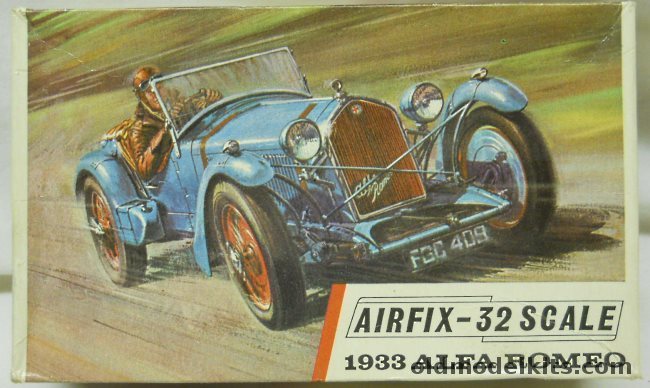 Airfix 1/32 1933 Alfa Romeo 8C, M0201 plastic model kit